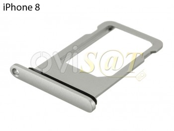 Bandeja SIM plateada Iphone 8 A1905 / iPhone SE (2020)