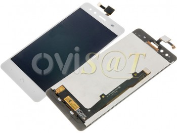 Pantalla completa IPS LCD (LCD/display + digitalizador / táctil) blanca BQ Aquaris X5