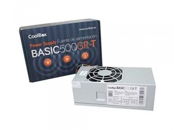 FUENTE TFX 500W COOLBOX BASIC500GR-T (20+4PIN)