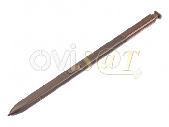 Puntero, lápiz, Stylus genérico color marrón / cobre metálico para Samsung Galaxy Note 9, SM-N960