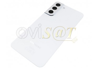 Tapa de batería Service Pack blanca "Phantom White" para Samsung Galaxy S22 Plus 5G, SM-S906
