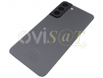 Tapa de batería Service Pack gris grafito "Graphite" para Samsung Galaxy S22 Plus 5G, SM-S906