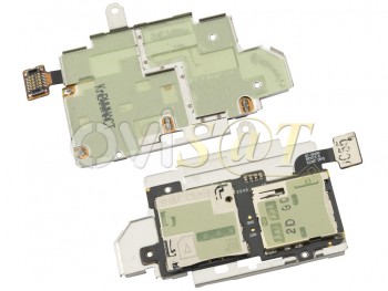 Flex con conectores de tarjeta sim y tarjeta de memoria (microSD) para Samsung i9300 Galaxy S3 III