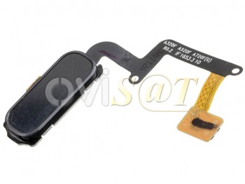 Cable flex con botón Home y lector de huella dactilar-Fingerprint para Samsung Galaxy A5 (2017) SM-A520F, negro.