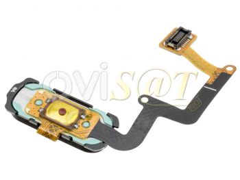 Cable flex con botón Home y lector de huella dactilar-Fingerprint para Samsung Galaxy A5 (2017) SM-A520F, negro.
