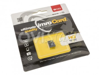 Tarjeta de memoria IMRO microSD de 8GB clase 10 UHS sin adaptador SD