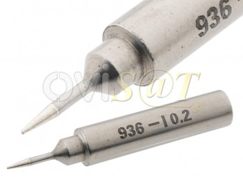 Repuesto punta soldador universal Qianli 936 de 0,2 mm para estaciones de soldadura