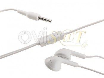 Manos libres / auriculares blanco dispositivos con entrada de audio jack de 3,5mm