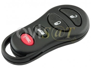 Producto Genérico - Carcasa llave para telemando Chrysler de 4 botones.