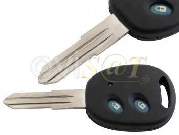 Producto Genérico - Carcasa llave completa con espadin para el Chevrolet Kalos, Epica