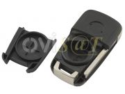 Producto Genérico - Carcasa para telemando Opel de 2 botones