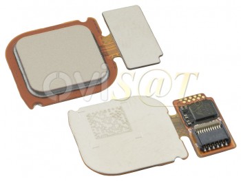 Flex de lector / detector de huella dorado para Huawei P10 Lite