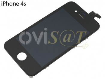 Pantalla completa negra calidad STANDARD para iPhone 4S A1387