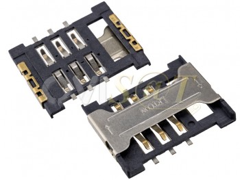 Lector, conector SIM para LG Optimus 3D P920, P720, Optimus Hub E510, P875 L7 4G