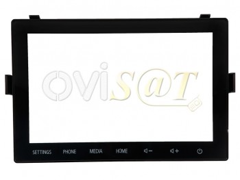 Pantalla táctil / digitalizador con marco 8740A098 / 8740A103 de 8" pulgadas para Mitsubishi Outlander MK3 2020-2021