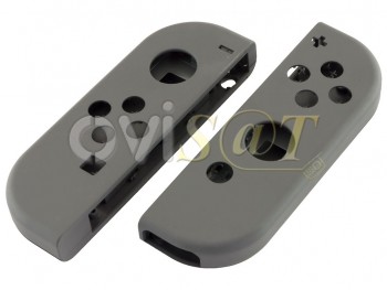 Carcasa negra / gris para mando izquierdo y derecho para Nintendo Switch