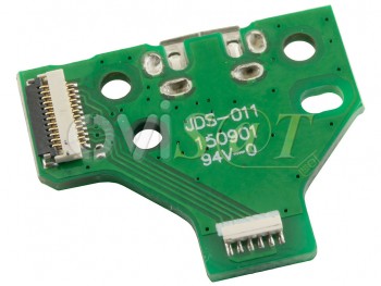Placa auxiliar, con conector de carga, para mando PS4.