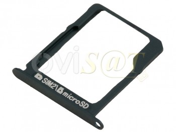 Bandeja negra de tarjeta micro SD para Samsung Galaxy A5, A500F