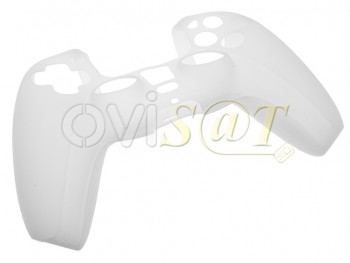 Funda de silicona transparente para DualSense (PlayStation 5)