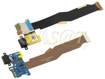 Flex con placa auxiliar, micrófono, conector de carga, datos y accesorios USB tipo C para Xiaomi Mi5