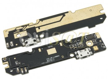 Placa auxiliar de 24 pines con conector de carga, datos y accesorios y micrófono para Xiaomi Redmi Note 3