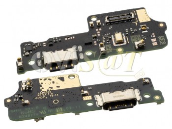 Placa auxiliar Service Pack con conector de carga USB tipo C y micrófono para Xiaomi Poco C40