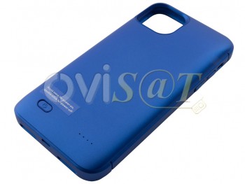 Batería externa azul de 6200 mAh con funda para iPhone 11 Pro Max, A2218/A2161/A2220