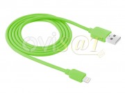 cable-de-datos-verde-de-conector-lightning-a-usb