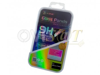Protector de pantalla de cristal templado transparente 9H 0,3mm X-One para iPhone 12 Mini, A2399