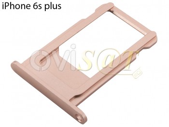 Bandeja SIM color oro rosa para iPhone 6S Plus