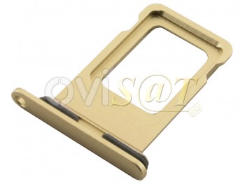 Bandeja dual SIM dorada para iPhone XR (A2105)
