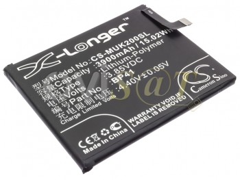 Batería genérica Cameron Sino CS-MUK200SL para Xiaomi Mi 9T - 3900mAh / 15Wh / 3.85V / Li-polymer