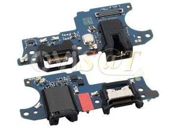 Placa auxiliar calidad PREMIUM con conector de carga USB tipo C, conector audio jack y micrófono para Samsung Galaxy A03s, SM-A037