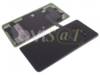 Tapa de batería Service Pack negra "Prism black" para Samsung Galaxy S10 Plus, SM-G975F
