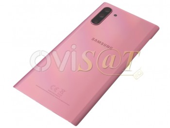 Tapa de batería Service Pack rosa (aura pink) para Samsung Galaxy Note 10, SM-N970F/DS
