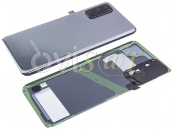 Tapa de batería Service Pack gris "Cosmic grey" para Samsung Galaxy S20 5G, G981F