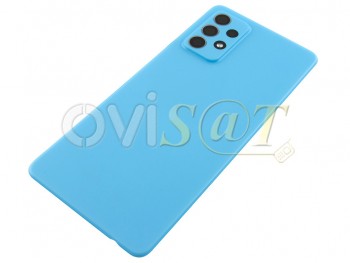 Tapa de batería genérica azul "Awesome Blue" para Samsung Galaxy A72 4G, SM-A725