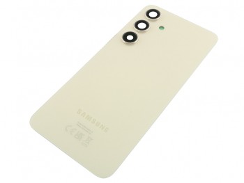 Carcasa trasera / Tapa de batería color amarillo ambar (amber yellow) para Samsung Galaxy S24 5G, SM-S921B
