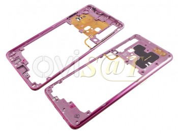 Carcasa Service Pack frontal rosa para Samsung Galaxy A9 (2018) SM-A920