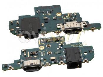Placa auxiliar inferior (versión K1) Service Pack con conector de carga USB tipo C, micrófono y conector de audio jack 3,5mm para Samsung Galaxy A52s 5G