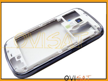 Carcasa trasera, chasis trasero blanco-blanca para Samsung Galaxy Trend, S7560, S7562