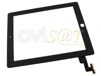 Pantalla táctil negra calidad PREMIUM sin botón para iPad 2, A1395, A1396, A1397 (2011)