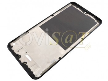 Carcasa frontal / central con marco color negro para Xiaomi Redmi 9, M2004J19G, M2004J19C