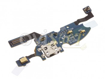 Flex con conector de Carga y Accesorios, Micro USB y micrófono para Samsung Galaxy S4 Mini, I9195