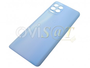 Tapa de batería Service Pack azul cielo iridiscente "Iridescent Sky" para Motorola Moto G100, XT2125
