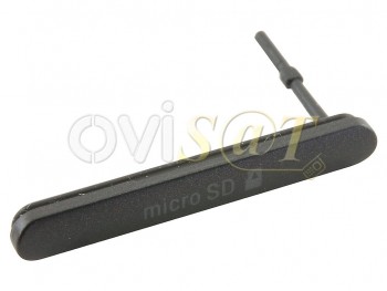 Tapa lateral negra de ranura microSD para Sony Xperia M4 Aqua E2303, E2306, E2353