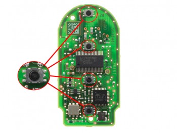 Producto genérico - Pulsador / switch para placas de telemando BMW serie F (1 unidad)