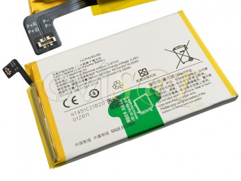 Batería genérica B-S2 para Vivo Y33s 4G,V2109 - 5000 mAh / 3.87 / 19.35 Wh / Li-ion