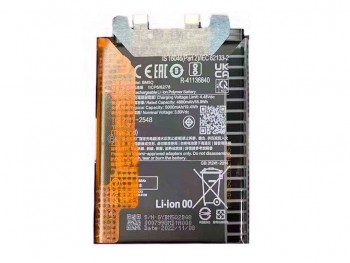 Batería BM5Q para Xiaomi 13 Ultra, 2304FPN6DC - 5000mAh / 3.89v / 19.4Wh / Li-ion Polymer